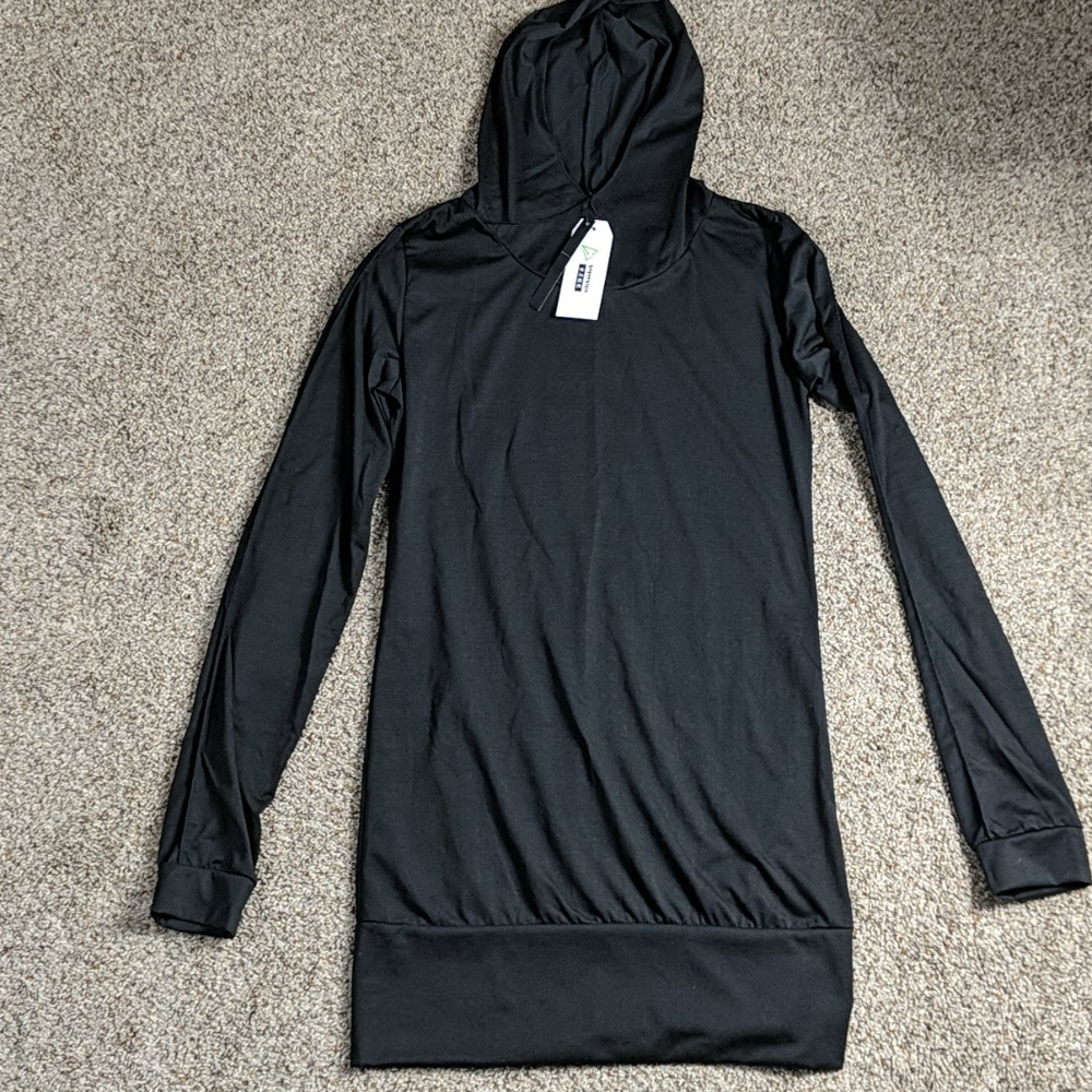 Thin hooded dress